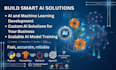 build custom ai solutions using machine learning, nlp and computer vision