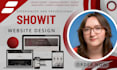 design, redesign and customize showit template, showit website and development