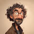 draw artistic cartoon caricatures