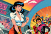 create cool retro comic art design illustration