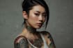 making a tattoo design in japanese style