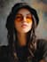 draw a digital oil painting portrait