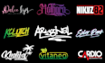 make rap,rock, custom,music, dj logo design