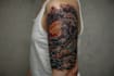 making a japanese style tattoo art