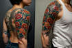 create a tattoo design in japanese style