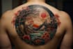design a japanese style tattoo design