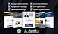 create and customize your website using avada theme