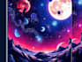 design cartoon album cover