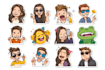 create telegram, whatsapp stickers, emojis gifs