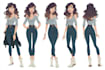 draw character design sheet, reference sheet, turnaround