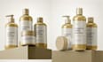 do packaging design label design skincare mockup cosmetic label product label