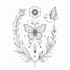 make minimal tattoo design