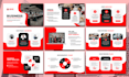design powerpoint presentation slides with animations and video