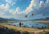 draw oil painting, digital oil painting