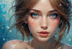 draw oil painting, digital oil painting