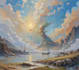 create oil painting into digital oil painting