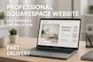 build a professional squarespace website with SEO and mobile optimization