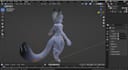 a custom furry avatar from scratch for vrchat, quest