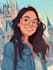 do an portrait into cartoon disney