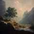 create stunning fantasy landscape, background illustration