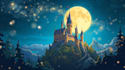 create magical cartoon ai illustrations
