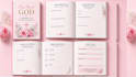 design christian journal prayer bible study daily devotion workbook planner kdp