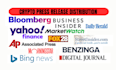 publish crypto press release, yahoo press release, submit crypto press release