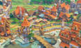 build a custom minecraft map survival world terrain,spawn worldpainter landscape