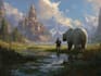 paint fantasy illustration and concept art
