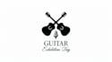 design super crossed guitar logo