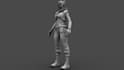 create stylized 3d character with optimized topology