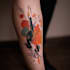 custom an abstract tattoo design