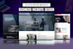 web design, redesign, and develop a business website