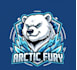 make custom unique mascot  bear logo with t shirt design