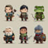 create simple 2d game characters