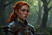 original fantasy character art and design