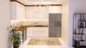 design realistic kitchen cabinets with detailed drawings