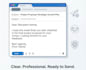 write clear, professional emails and messages