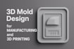 create custom silicone, plastic, and resin mold with 3d modelling