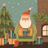 design christmas themed illustration