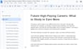 write well researched and SEO optimized blog posts and articles
