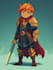 do 2d character design, 2d game character, concept