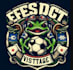 do professional frog logo with t shirt design