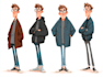draw cute cartoon character