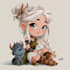 design cute chibi characters