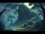 design 2d game concept art background and environment