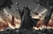 make warhammer style dark fantasy art illustration