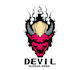 design a devil logo with bold and edgy style