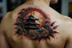 create a japanese style tattoo art