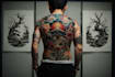 do a japanese style tattoo art